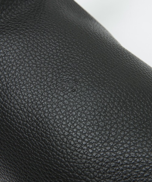 20/80（テゥエンティーエイティー）の「【20/80】トゥエンティーエイティー/ COW LEATHER DRUM SHOULDER BAG（ショルダーバッグ・レディース・ブラック・FREE）」の3枚目の写真