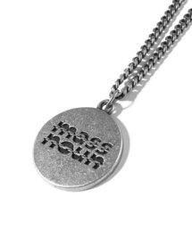 MASSNOUN（マスノウン）の「SL Logo Zigzag Pendant Necklace MSNAJ001-BS（ネックレス）」