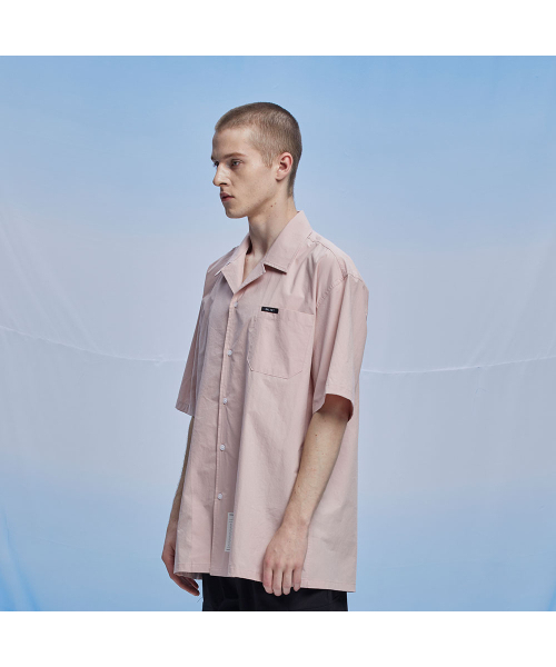BALANT(バラント)の「オープンカラークラシックラベルシャツ - ピンク(シャツ/ブラウス・メンズ・その他・MEDIUM/LARGE)」の2枚目の写真