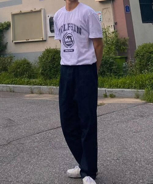 DOLPHIN WAVE APPAREL(ドルフィンウェーブアパレル)の「ドルフィン ローリエ グラフィック Tシャツ(Tシャツ/カットソー・メンズ・その他・LARGE/X-LARGE)」の4枚目の写真