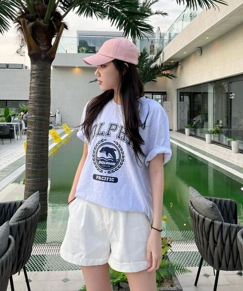 DOLPHIN WAVE APPAREL(ドルフィンウェーブアパレル)の「ドルフィン ローリエ グラフィック Tシャツ(Tシャツ/カットソー・メンズ・その他・LARGE/X-LARGE)」の13枚目の写真