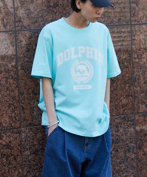 DOLPHIN WAVE APPAREL(ドルフィンウェーブアパレル)の「ドルフィン ローリエ グラフィック Tシャツ(Tシャツ/カットソー・メンズ・その他・LARGE/X-LARGE)」の18枚目の写真