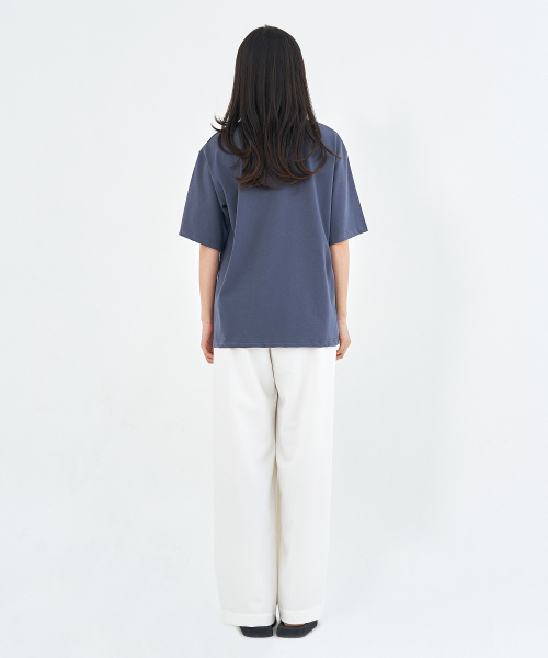 PLAYO（プレイオ）の「ハンドペインティングTシャツ _ グレー（Tシャツ/カットソー・レディース・その他・FREE）」の4枚目の写真