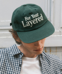 WEDNESDAY OASIS（ウェンズデーオアシス）の「フォーユーレイヤードデイボールキャップ_GREEN(W25-ACC05)（キャップ）」