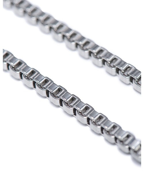 uniform experiment（ユニフォームエクスペリメント）の「VENETIAN CHAIN NECKLACE（ネックレス・メンズ・シルバー/ブラック・FREE）」の10枚目の写真