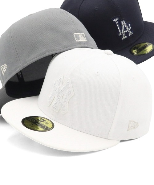 ニューエラキャップ 59FIFTY ラインストーンMLB ONSPOTZ別注（キャップ