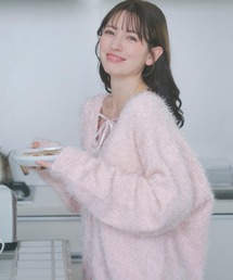 eMutille（エミュティーユ）の「fluffy cardigan / ふわふわカーディガン（ルームウェア/パジャマ）」