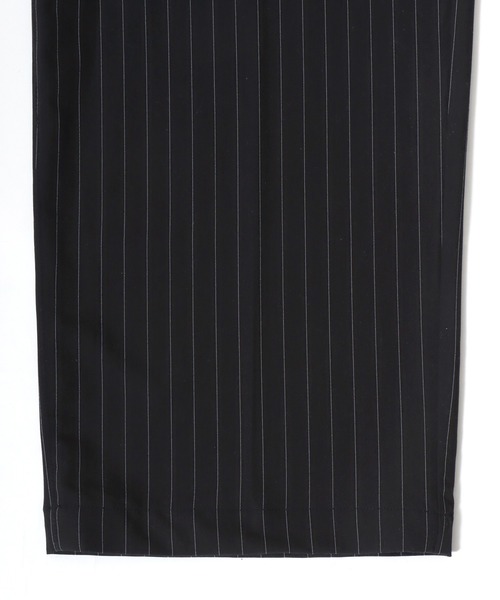 Salong hameu(サロン ハミュー)の「ストライプ・チェック柄 ワンタックワイドパンツ/スラックス/ユニセックス(スラックス・メンズ・ブラック系その他/ブラック系その他2/グレー系その他/ブラウン系その他・M/L)」の19枚目の写真