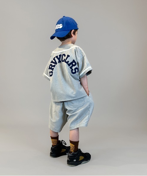 GROOVY COLORS(グルービーカラーズ)の「Polyester CANAPA Ballooned Shorts(その他パンツ・キッズ・グレー・145/135)」の4枚目の写真