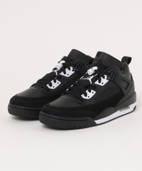 JORDAN BRAND(ジョーダンブランド)の「JORDAN BRAND JORDAN SPIZIKE LOW スパイジーク LOW MFQ1759 010BLACK/WHITE(スニーカー・メンズ・ブラック・25.0cm/25.5cm/26.0cm/26.5cm/27.0cm/27.5cm/28.0cm/28.5cm)」の1枚目の写真
