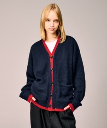 WETTEMPT（ウィテンプト）の「V NECK BRUSHED LAYERED CARDIGAN / Vネックブラッシュドレイヤードカーディガン（カーディガン/ボレロ）」