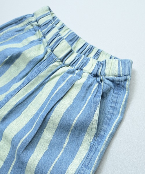 MARKEY'S(マーキーズ)の「デニム6分丈パンツ(デニムパンツ・キッズ・ライトブルー/ネイビー・140/130/120/110/100/90/150)」の10枚目の写真