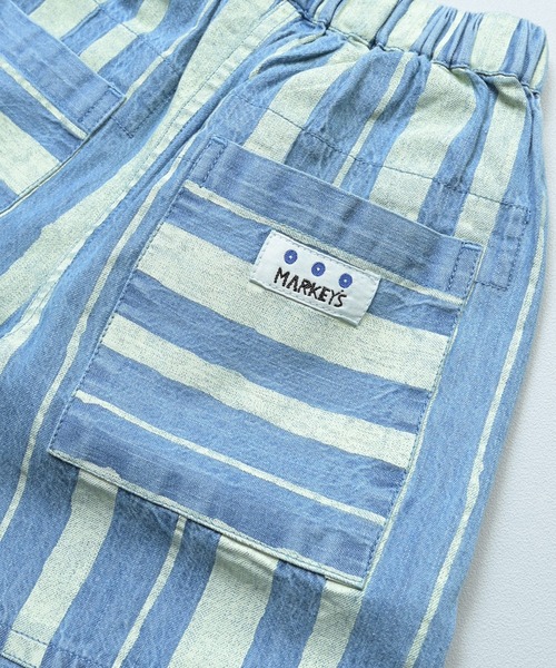 MARKEY'S(マーキーズ)の「デニム6分丈パンツ(デニムパンツ・キッズ・ライトブルー/ネイビー・140/130/120/110/100/90/150)」の13枚目の写真