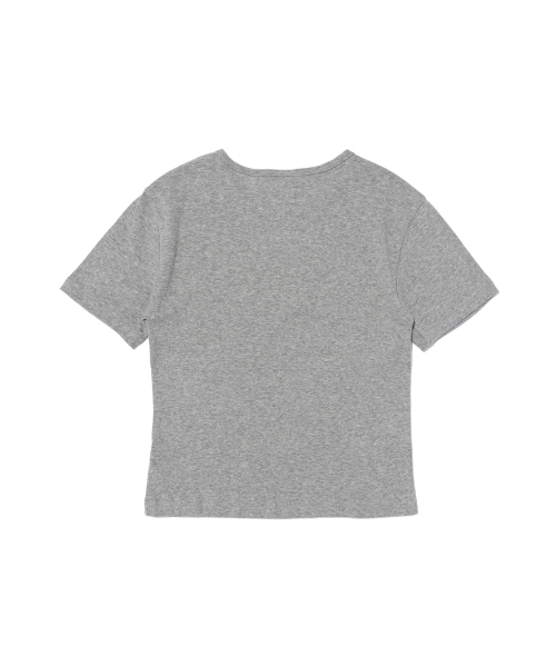 ROIDESROIS(ロワデロワ)の「キトンキャットプリントクロップ半袖Tシャツ(メランジ)(Tシャツ/カットソー・レディース・その他・FREE)」の5枚目の写真