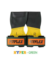 FITFLEX（フィットフレックス）の「リフティンググリップヘルスストラップ [GREEN]（スポーツグッズ）」