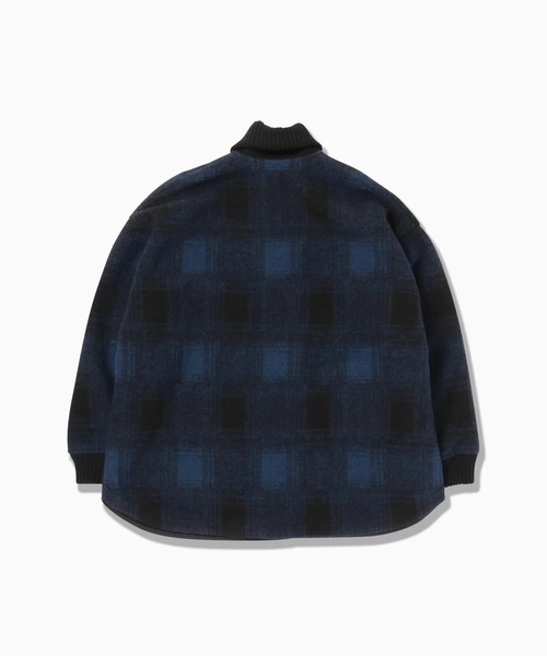 and wander（アンドワンダー）の「【and wander】wool shaggy jacket long（その他アウター・メンズ・ブラック/ブラウン/ネイビー・M）」の6枚目の写真