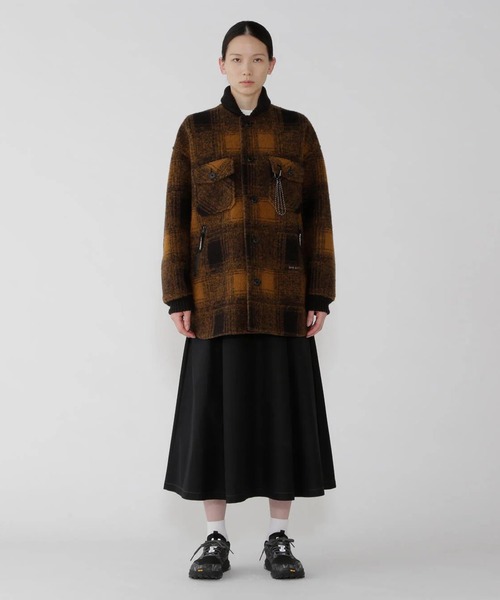 and wander（アンドワンダー）の「【and wander】wool shaggy jacket long（その他アウター・メンズ・ブラック/ブラウン/ネイビー・M）」の11枚目の写真