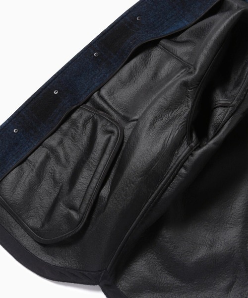 and wander（アンドワンダー）の「【and wander】wool shaggy jacket long（その他アウター・メンズ・ブラック/ブラウン/ネイビー・M）」の15枚目の写真