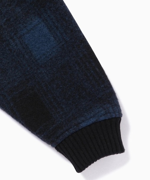 and wander（アンドワンダー）の「【and wander】wool shaggy jacket long（その他アウター・メンズ・ブラック/ブラウン/ネイビー・M）」の22枚目の写真