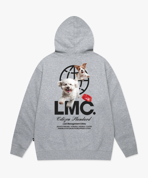 LMCの「FLYING PUPPY HOODIE heather gray(パーカー・レディース・その他・S/M/L/XL)」の6枚目の写真