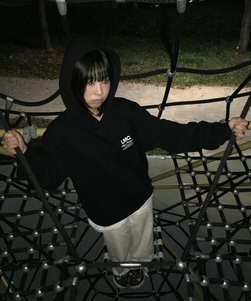 LMCの「FLYING PUPPY HOODIE heather gray(パーカー・レディース・その他・S/M/L/XL)」の4枚目の写真