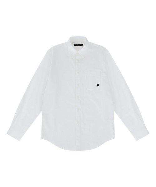 HONGWOOSUNG(ホンウソン)の「REGULAR FIT SHIRTS WITH A EMBROIDERY_WHITE(シャツ/ブラウス・メンズ・その他・M)」の1枚目の写真