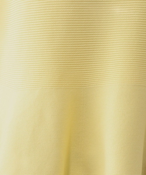 GLOBAL WORK（グローバルワーク）の「リッチライトペプラムプルオーバー/632671（ニット/セーター・レディース・グレー/ペールイエロー/ブラック/ネイビー・MEDIUM/LARGE）」の9枚目の写真