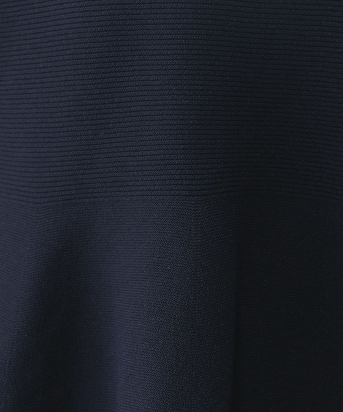 GLOBAL WORK（グローバルワーク）の「リッチライトペプラムプルオーバー/632671（ニット/セーター・レディース・グレー/ペールイエロー/ブラック/ネイビー・MEDIUM/LARGE）」の8枚目の写真