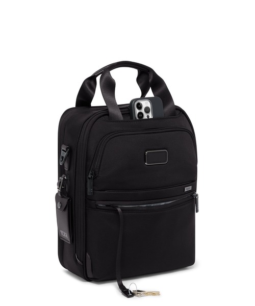 TUMI（トゥミ）の「TUMI ALPHA（アルファ） ボーディング・バッグ（ショルダーバッグ・メンズ・ブラック・FREE）」の6枚目の写真