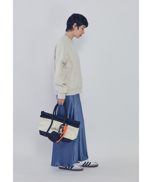 1er Arrondissement（プルミエアロンディスモン）の「【追加】ヴィンテージサテンスカート（スカート・レディース・オフホワイト/ベージュ/ブルー系その他4・38/36）」の16枚目の写真