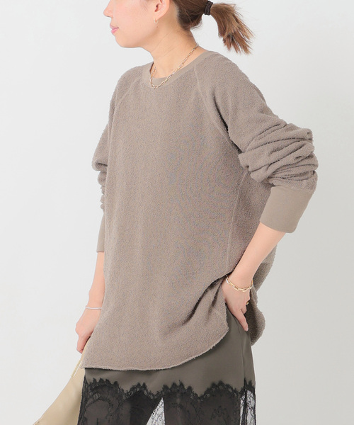 raspail(ラスパイユ)の「【Raspail/ラスパイユ】Nuance Sweat(Tシャツ/カットソー・レディース・カーキ/アイボリー・FREE)」の5枚目の写真