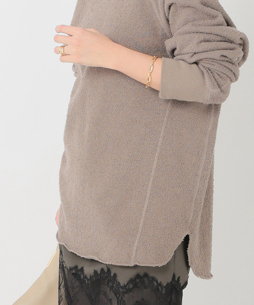 raspail(ラスパイユ)の「【Raspail/ラスパイユ】Nuance Sweat(Tシャツ/カットソー・レディース・カーキ/アイボリー・FREE)」の4枚目の写真