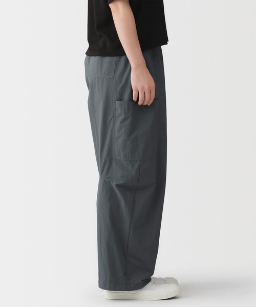 無印良品(ムジルシリョウヒン)の「婦人 撥水 ユーティリティーイージーワイドパンツ(その他パンツ・レディース・オフホワイト/グレー系/ブラック/ラベンダー・XL/L/M/S)」の15枚目の写真
