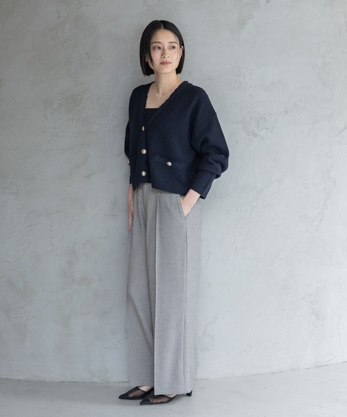 A part by（アパートバイ）の「【多機能・セットアップ対応可能】リネンライクパンツ（その他パンツ・レディース・ブラック系その他2/ベージュ/ブルー/ピンク系その他・SMALL/MEDIUM）」の6枚目の写真