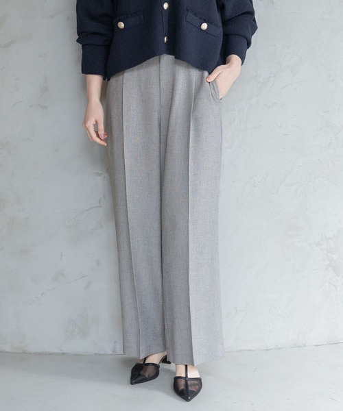 A part by（アパートバイ）の「【多機能・セットアップ対応可能】リネンライクパンツ（その他パンツ・レディース・ブラック系その他2/ベージュ/ブルー/ピンク系その他・SMALL/MEDIUM）」の8枚目の写真