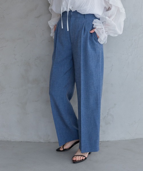 A part by（アパートバイ）の「【多機能・セットアップ対応可能】リネンライクパンツ（その他パンツ・レディース・ブラック系その他2/ベージュ/ブルー/ピンク系その他・SMALL/MEDIUM）」の22枚目の写真