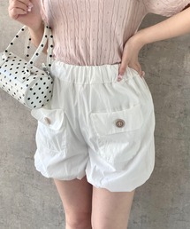 Mejoul | 【2026春夏新作】カーゴポケットハイウエストバルーンショートパンツ(その他パンツ)