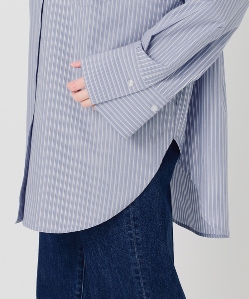 B.C STOCK(ベーセーストック)の「ウォッシャブル / オーバーシャツ(シャツ/ブラウス・レディース・ホワイト/グリーン/ピンク/ブルー/ベージュ・FREE)」の20枚目の写真
