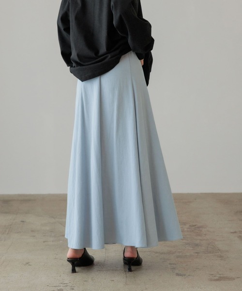 LOWRYS FARM(ローリーズファーム)の「フィブリルフレアスカート 656368(スカート・レディース・ブラック/アイボリー/ブルー/グレー・LARGE/MEDIUM)」の16枚目の写真