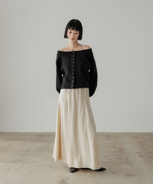 LOWRYS FARM(ローリーズファーム)の「フィブリルフレアスカート 656368(スカート・レディース・ブラック/アイボリー/ブルー/グレー・LARGE/MEDIUM)」の19枚目の写真