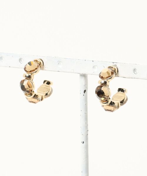 チャイハネ（チャイハネ）の「【チャイハネ】エキカラピアス（ピアス（両耳用）・レディース・ピンク/グリーン/ブルー系その他/ベージュ・FREE）」の2枚目の写真