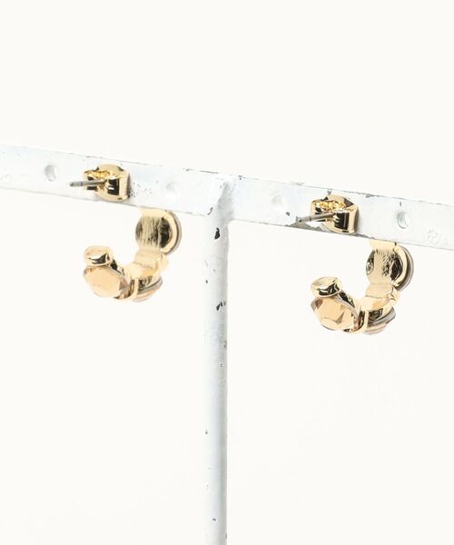 チャイハネ（チャイハネ）の「【チャイハネ】エキカラピアス（ピアス（両耳用）・レディース・ピンク/グリーン/ブルー系その他/ベージュ・FREE）」の5枚目の写真