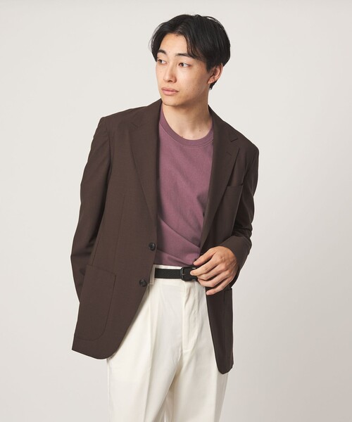 BROOKS BROTHERS(ブルックスブラザーズ)の「【別注】<Brooks Brothers>GLR カノコ クルーネック Tシャツ(Tシャツ/カットソー・メンズ・パープル/オリーブ/ブラック・L/S/M)」の4枚目の写真