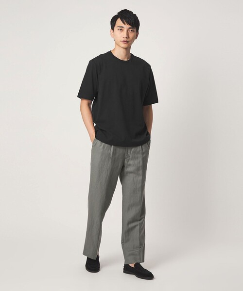 BROOKS BROTHERS(ブルックスブラザーズ)の「【別注】<Brooks Brothers>GLR カノコ クルーネック Tシャツ(Tシャツ/カットソー・メンズ・パープル/オリーブ/ブラック・L/S/M)」の6枚目の写真