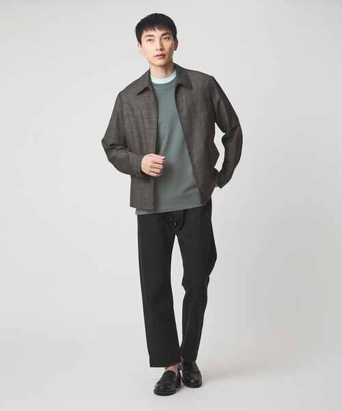 BROOKS BROTHERS(ブルックスブラザーズ)の「【別注】<Brooks Brothers>GLR カノコ クルーネック Tシャツ(Tシャツ/カットソー・メンズ・パープル/オリーブ/ブラック・L/S/M)」の12枚目の写真