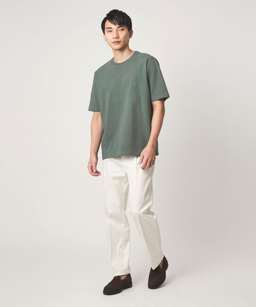BROOKS BROTHERS(ブルックスブラザーズ)の「【別注】<Brooks Brothers>GLR カノコ クルーネック Tシャツ(Tシャツ/カットソー・メンズ・パープル/オリーブ/ブラック・L/S/M)」の14枚目の写真