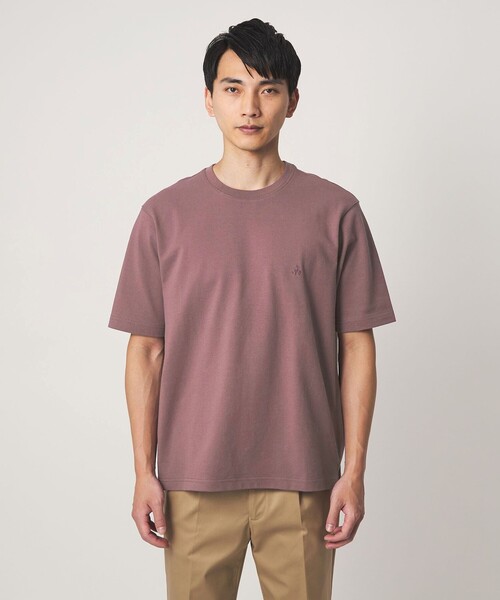 BROOKS BROTHERS（ブルックスブラザーズ）の「【別注】＜Brooks Brothers＞GLR カノコ クルーネック Tシャツ（Tシャツ/カットソー・メンズ・パープル/オリーブ/ブラック・L/S/M）」の11枚目の写真