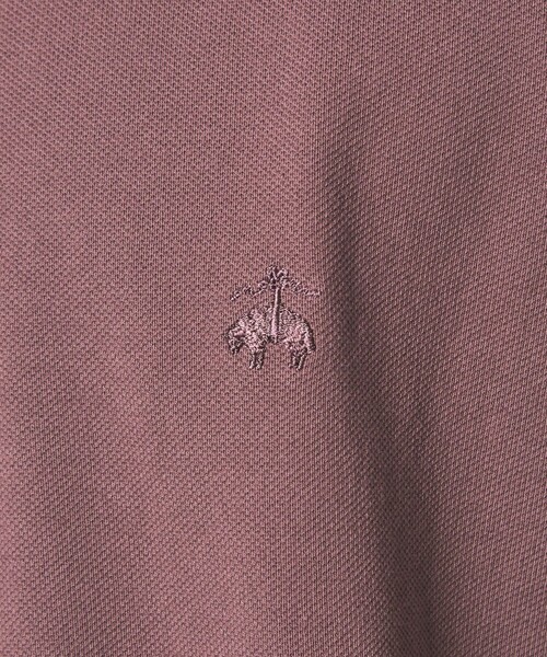 BROOKS BROTHERS（ブルックスブラザーズ）の「【別注】＜Brooks Brothers＞GLR カノコ クルーネック Tシャツ（Tシャツ/カットソー・メンズ・パープル/オリーブ/ブラック・L/S/M）」の17枚目の写真