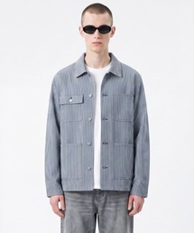 【T16】【FXN Los Angeles/エフエックスエヌ ロサンゼルス】HICKORY COVERALL F-7728