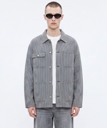 【T16】【FXN Los Angeles/エフエックスエヌ ロサンゼルス】HICKORY COVERALL F-7728